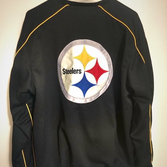 Steelers Varsity jacket hat and scarf - Picture 3 of 6